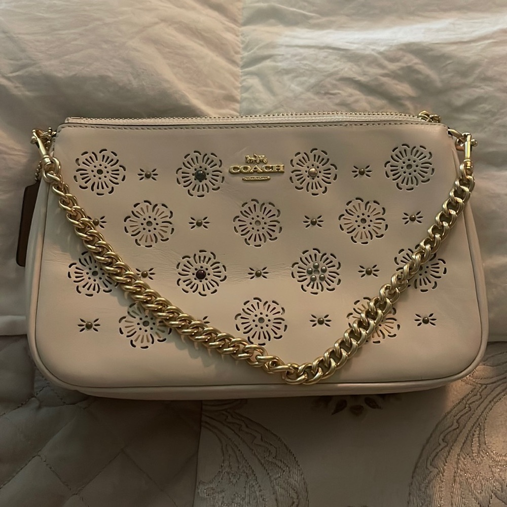 Coach Nolita Cut Out Tea Rose